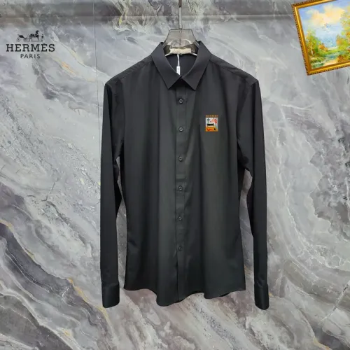 Hermes Shirts Long Sleeved For Men #1427390