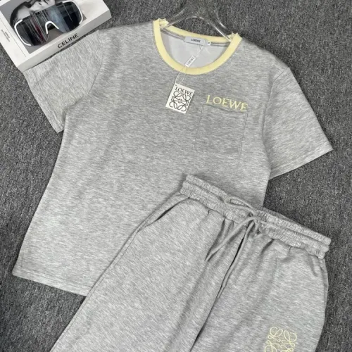 Cheap LOEWE Tracksuits Short Sleeved For Women #1427398 Replica Wholesale [$88.00 USD] [ITEM#1427398] on Replica LOEWE Tracksuits