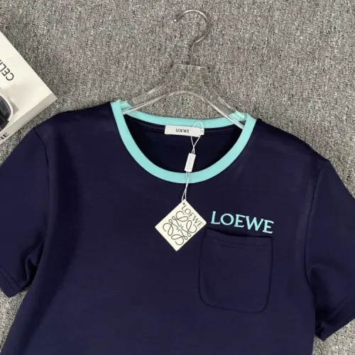 Cheap LOEWE Tracksuits Short Sleeved For Women #1427399 Replica Wholesale [$88.00 USD] [ITEM#1427399] on Replica LOEWE Tracksuits