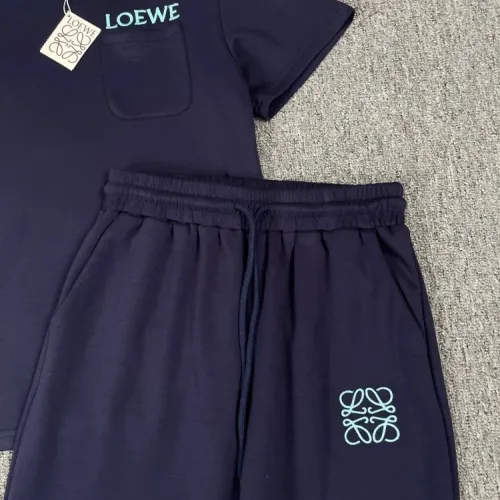 Cheap LOEWE Tracksuits Short Sleeved For Women #1427399 Replica Wholesale [$88.00 USD] [ITEM#1427399] on Replica LOEWE Tracksuits