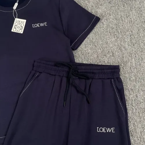 Cheap LOEWE Tracksuits Short Sleeved For Women #1427406 Replica Wholesale [$88.00 USD] [ITEM#1427406] on Replica LOEWE Tracksuits