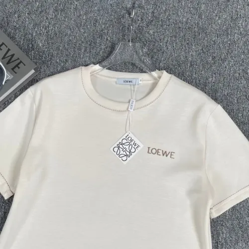 Cheap LOEWE Tracksuits Short Sleeved For Women #1427407 Replica Wholesale [$88.00 USD] [ITEM#1427407] on Replica LOEWE Tracksuits