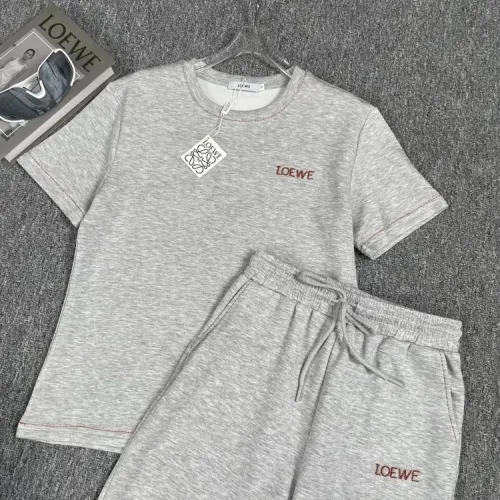 Cheap LOEWE Tracksuits Short Sleeved For Women #1427408 Replica Wholesale [$88.00 USD] [ITEM#1427408] on Replica LOEWE Tracksuits