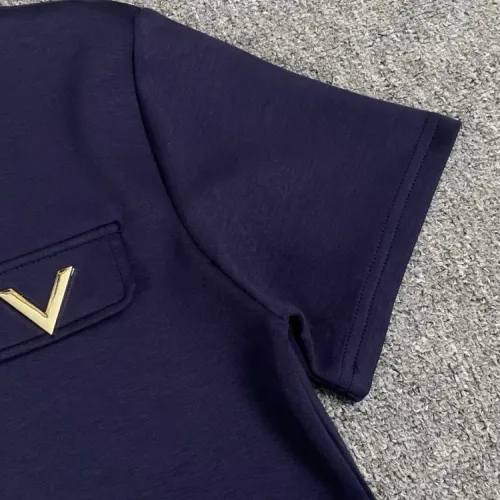 Cheap Valentino Tracksuits Short Sleeved For Women #1427423 Replica Wholesale [$88.00 USD] [ITEM#1427423] on Replica Valentino Tracksuits