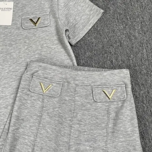 Cheap Valentino Tracksuits Short Sleeved For Women #1427425 Replica Wholesale [$88.00 USD] [ITEM#1427425] on Replica Valentino Tracksuits