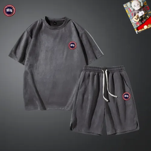 Canada Goose Tracksuits Short Sleeved For Men #1427428