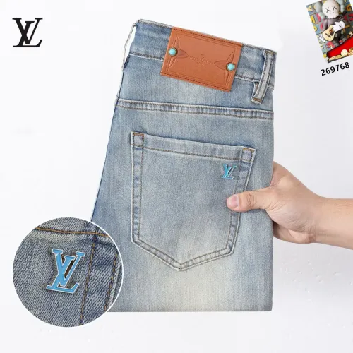Cheap Louis Vuitton LV Jeans For Men #1427509 Replica Wholesale [$48.00 USD] [ITEM#1427509] on Replica Louis Vuitton LV Jeans
