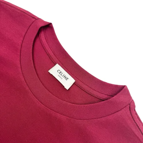 Cheap Celine T-Shirts Short Sleeved For Unisex #1427743 Replica Wholesale [$45.00 USD] [ITEM#1427743] on Replica Celine T-Shirts