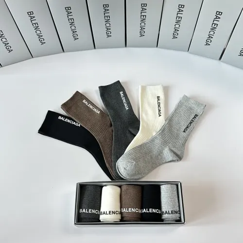 Cheap Balenciaga Socks #1428029 Replica Wholesale [$32.00 USD] [ITEM#1428029] on Replica Balenciaga Socks