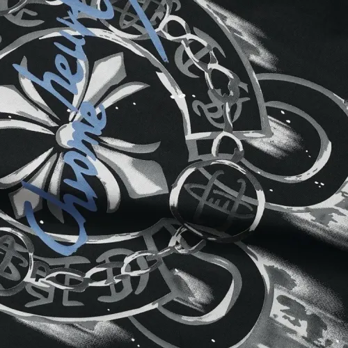 Cheap Chrome Hearts T-Shirts Short Sleeved For Unisex #1428094 Replica Wholesale [$36.00 USD] [ITEM#1428094] on Replica Chrome Hearts T-Shirts