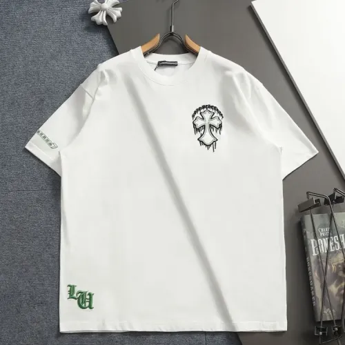 Cheap Chrome Hearts T-Shirts Short Sleeved For Unisex #1428107 Replica Wholesale [$45.00 USD] [ITEM#1428107] on Replica Chrome Hearts T-Shirts