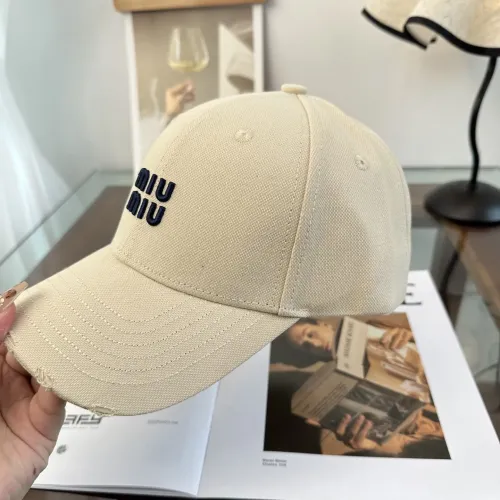 Cheap MIU MIU Caps #1428130 Replica Wholesale [$25.00 USD] [ITEM#1428130] on Replica MIU MIU Caps