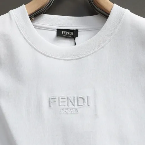 Cheap Fendi T-Shirts Short Sleeved For Unisex #1428138 Replica Wholesale [$36.00 USD] [ITEM#1428138] on Replica Fendi T-Shirts