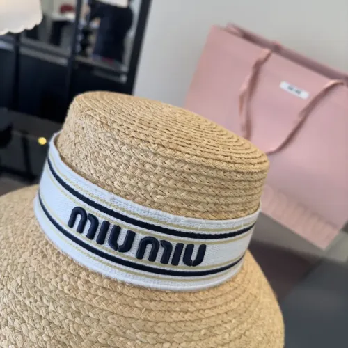 Cheap MIU MIU Caps #1428141 Replica Wholesale [$56.00 USD] [ITEM#1428141] on Replica MIU MIU Caps