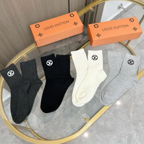 Cheap Louis Vuitton LV Socks #1428159 Replica Wholesale [$29.00 USD] [ITEM#1428159] on Replica Louis Vuitton LV Socks