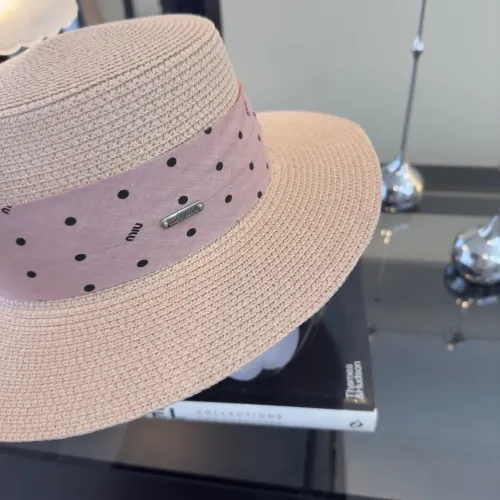 Cheap MIU MIU Caps #1428242 Replica Wholesale [$39.00 USD] [ITEM#1428242] on Replica MIU MIU Caps