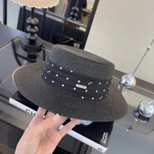 Cheap MIU MIU Caps #1428244 Replica Wholesale [$39.00 USD] [ITEM#1428244] on Replica MIU MIU Caps