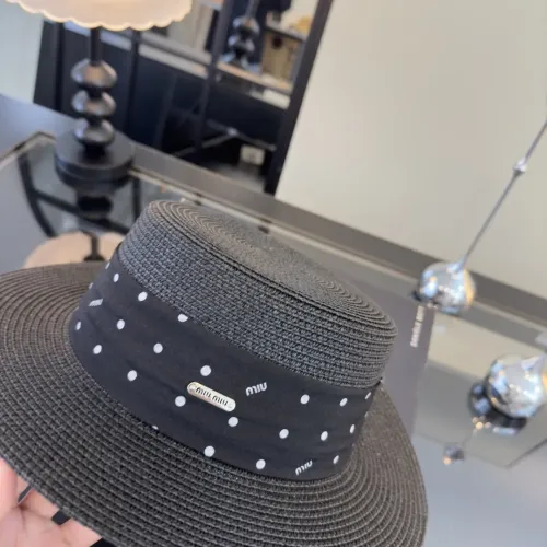 Cheap MIU MIU Caps #1428244 Replica Wholesale [$39.00 USD] [ITEM#1428244] on Replica MIU MIU Caps