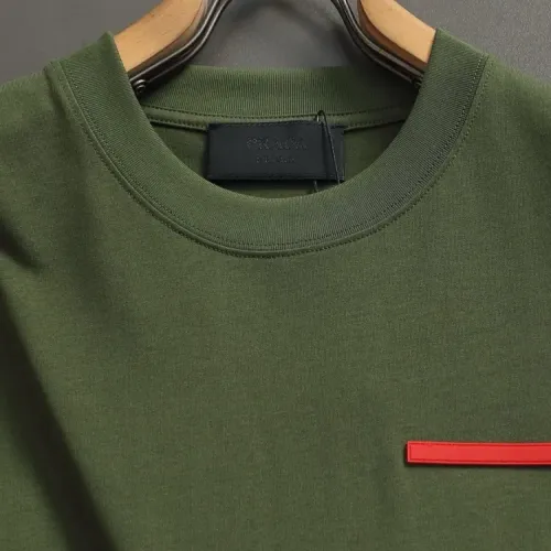 Cheap Prada T-Shirts Short Sleeved For Unisex #1428271 Replica Wholesale [$36.00 USD] [ITEM#1428271] on Replica Prada T-Shirts