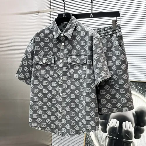 Cheap Dolce &amp; Gabbana D&amp;G Tracksuits Short Sleeved For Men #1428339 Replica Wholesale [$68.00 USD] [ITEM#1428339] on Replica Dolce &amp; Gabbana D&amp;G Tracksuits