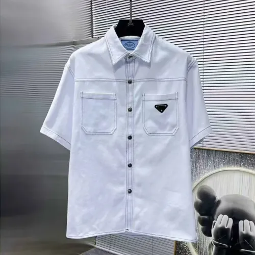 Cheap Prada Tracksuits Short Sleeved For Men #1428344 Replica Wholesale [$68.00 USD] [ITEM#1428344] on Replica Prada Tracksuits