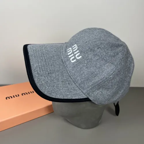 Cheap MIU MIU Caps #1428434 Replica Wholesale [$27.00 USD] [ITEM#1428434] on Replica MIU MIU Caps