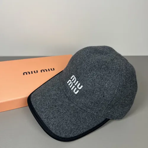 Cheap MIU MIU Caps #1428435 Replica Wholesale [$27.00 USD] [ITEM#1428435] on Replica MIU MIU Caps