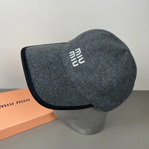 Cheap MIU MIU Caps #1428435 Replica Wholesale [$27.00 USD] [ITEM#1428435] on Replica MIU MIU Caps