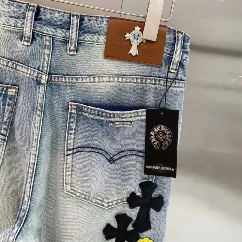 Cheap Chrome Hearts Jeans For Men #1428594 Replica Wholesale [$52.00 USD] [ITEM#1428594] on Replica Chrome Hearts Jeans