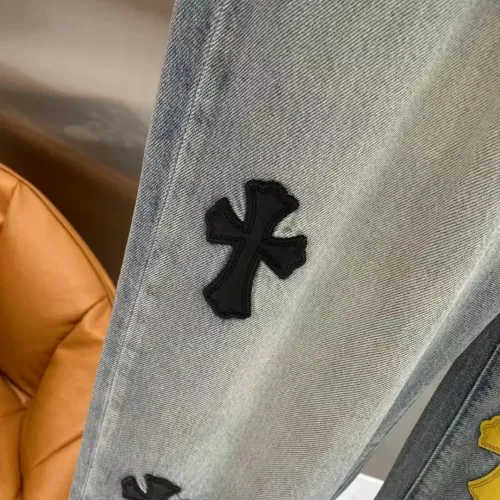 Cheap Chrome Hearts Jeans For Men #1428594 Replica Wholesale [$52.00 USD] [ITEM#1428594] on Replica Chrome Hearts Jeans