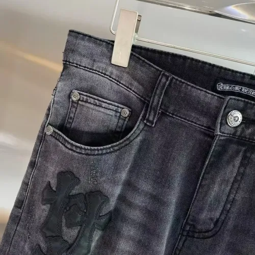 Cheap Chrome Hearts Jeans For Men #1428595 Replica Wholesale [$52.00 USD] [ITEM#1428595] on Replica Chrome Hearts Jeans