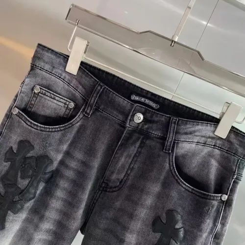 Cheap Chrome Hearts Jeans For Men #1428595 Replica Wholesale [$52.00 USD] [ITEM#1428595] on Replica Chrome Hearts Jeans