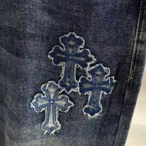 Cheap Chrome Hearts Jeans For Men #1428596 Replica Wholesale [$52.00 USD] [ITEM#1428596] on Replica Chrome Hearts Jeans