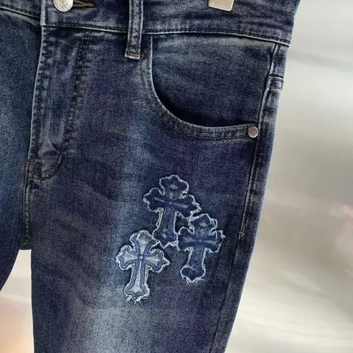 Cheap Chrome Hearts Jeans For Men #1428596 Replica Wholesale [$52.00 USD] [ITEM#1428596] on Replica Chrome Hearts Jeans