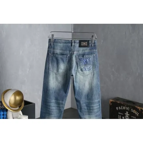 Cheap Louis Vuitton LV Jeans For Men #1428608 Replica Wholesale [$45.00 USD] [ITEM#1428608] on Replica Louis Vuitton LV Jeans