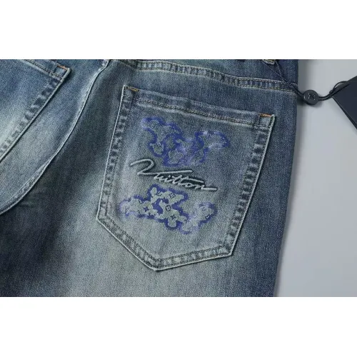 Cheap Louis Vuitton LV Jeans For Men #1428608 Replica Wholesale [$45.00 USD] [ITEM#1428608] on Replica Louis Vuitton LV Jeans
