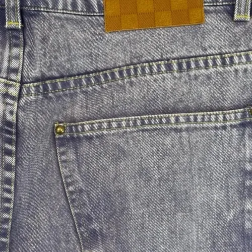 Cheap Louis Vuitton LV Jeans For Unisex #1428632 Replica Wholesale [$98.00 USD] [ITEM#1428632] on Replica Louis Vuitton LV Jeans