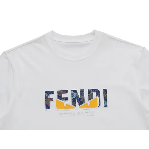 Cheap Fendi T-Shirts Short Sleeved For Unisex #1428633 Replica Wholesale [$39.00 USD] [ITEM#1428633] on Replica Fendi T-Shirts