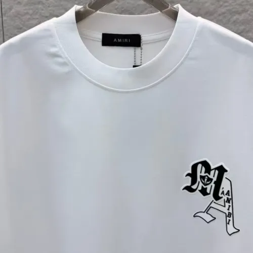 Cheap Amiri T-Shirts Short Sleeved For Unisex #1428673 Replica Wholesale [$38.00 USD] [ITEM#1428673] on Replica Amiri T-Shirts