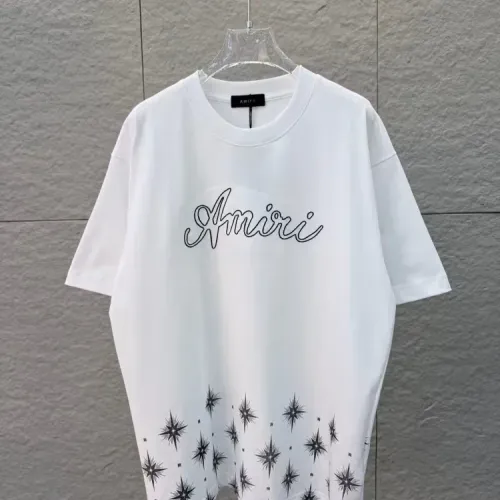 Cheap Amiri T-Shirts Short Sleeved For Unisex #1428681 Replica Wholesale [$39.00 USD] [ITEM#1428681] on Replica Amiri T-Shirts