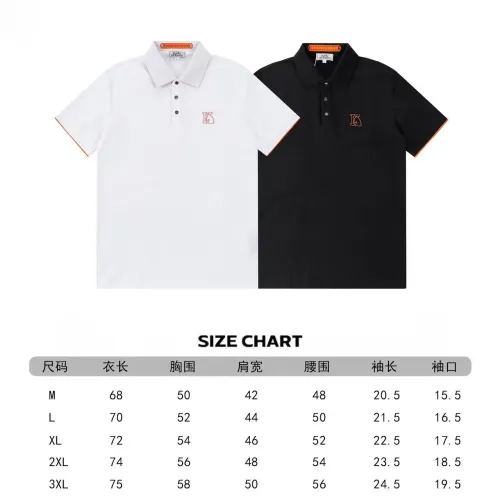 Cheap Hermes T-Shirts Short Sleeved For Men #1428690 Replica Wholesale [$39.00 USD] [ITEM#1428690] on Replica Hermes T-Shirts