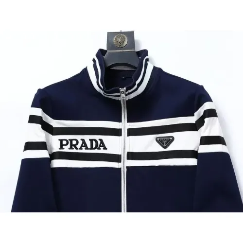 Cheap Prada Tracksuits Long Sleeved For Men #1428796 Replica Wholesale [$92.00 USD] [ITEM#1428796] on Replica Prada Tracksuits