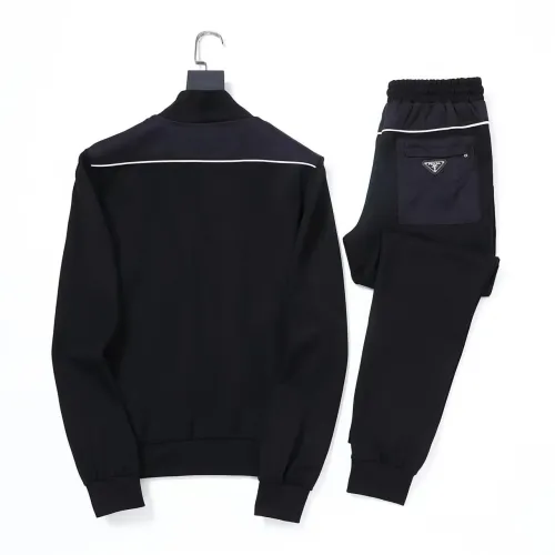 Cheap Prada Tracksuits Long Sleeved For Men #1428799 Replica Wholesale [$92.00 USD] [ITEM#1428799] on Replica Prada Tracksuits