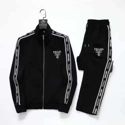 Prada Tracksuits Long Sleeved For Men #1428800