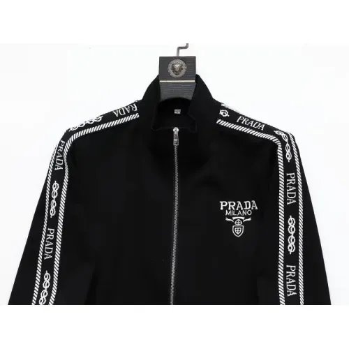 Cheap Prada Tracksuits Long Sleeved For Men #1428800 Replica Wholesale [$92.00 USD] [ITEM#1428800] on Replica Prada Tracksuits
