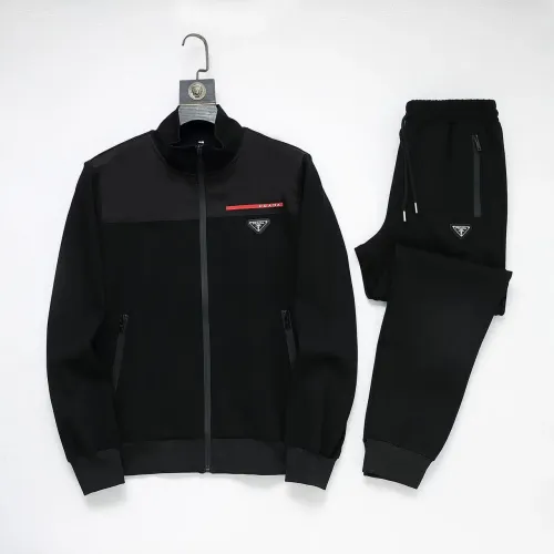 Prada Tracksuits Long Sleeved For Men #1428801