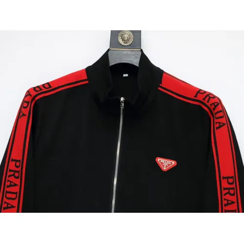 Cheap Prada Tracksuits Long Sleeved For Men #1428802 Replica Wholesale [$92.00 USD] [ITEM#1428802] on Replica Prada Tracksuits