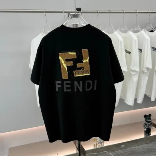 Cheap Fendi T-Shirts Short Sleeved For Unisex #1428828 Replica Wholesale [$41.00 USD] [ITEM#1428828] on Replica Fendi T-Shirts