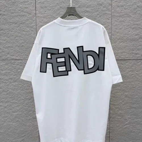 Cheap Fendi T-Shirts Short Sleeved For Unisex #1428830 Replica Wholesale [$38.00 USD] [ITEM#1428830] on Replica Fendi T-Shirts