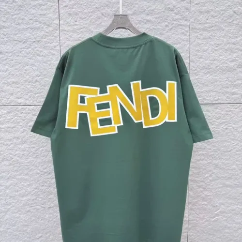 Cheap Fendi T-Shirts Short Sleeved For Unisex #1428832 Replica Wholesale [$38.00 USD] [ITEM#1428832] on Replica Fendi T-Shirts